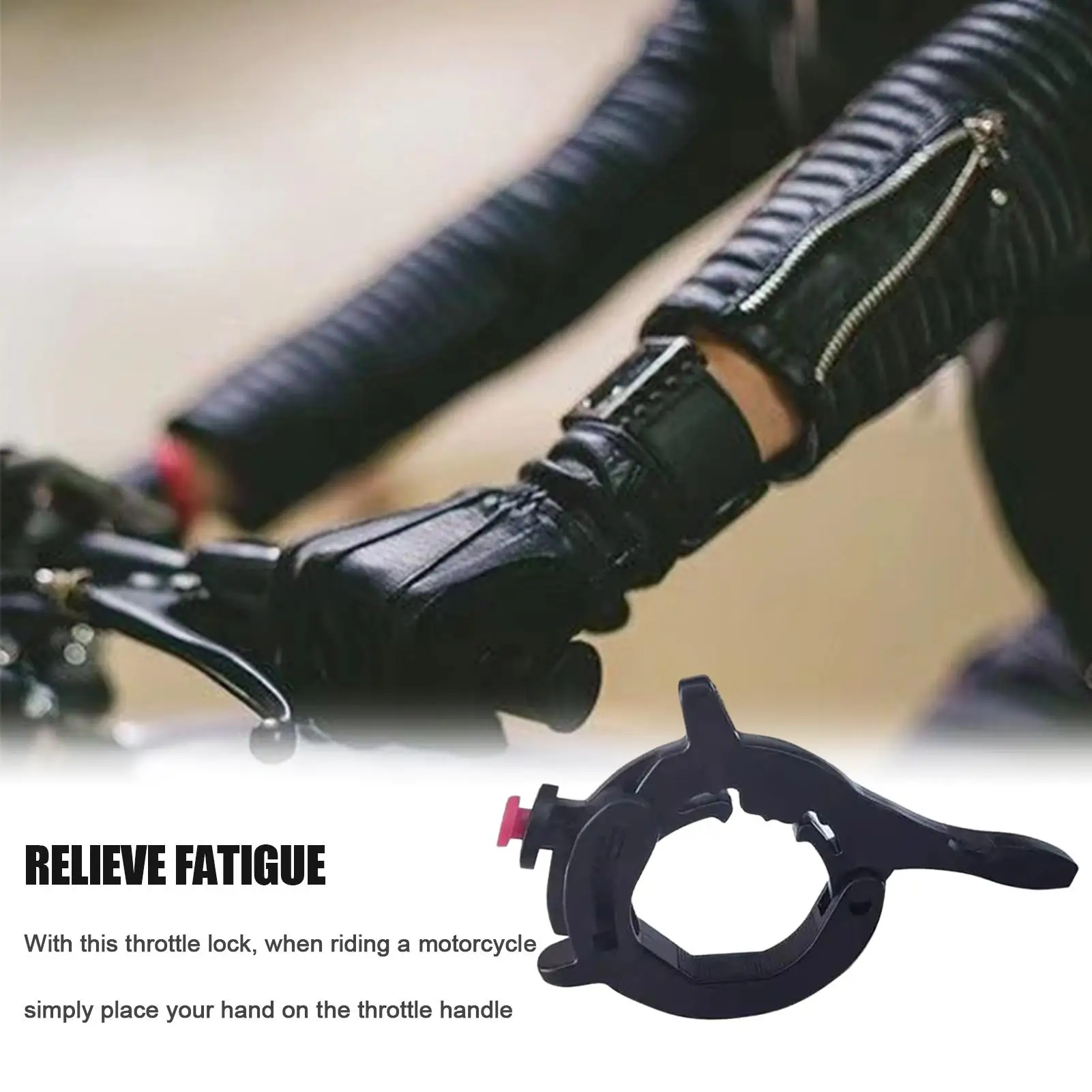 Universal Accelerator Rocker Throttle Assist, Motorcycle Cruise Control Booster Labor Saving Device, Comfort Riding Auxiliary