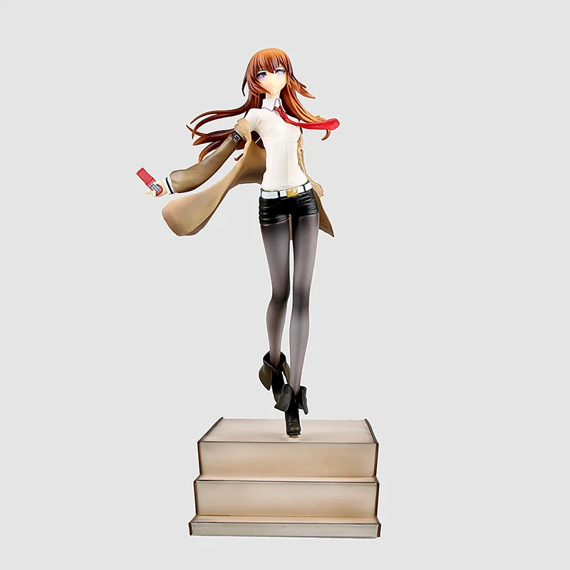 

Anime Steins Gate Makise Kurisu PVC Action Figure Collectible Model Doll Toy 25CM