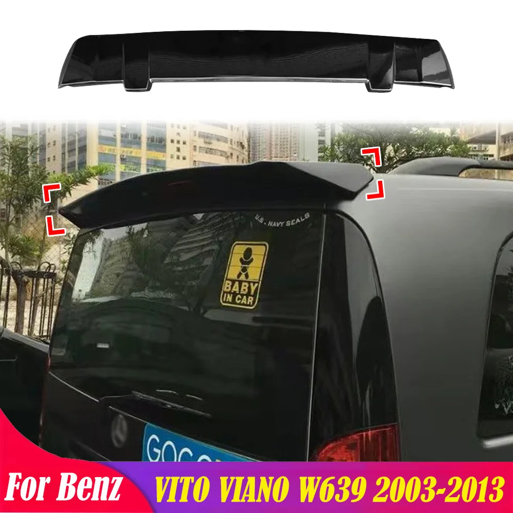 

Car Spoiler Top Wing For Benz VITO VIANO W639 2003-2013 ForVito/Mixto MPV Tail Spoiler Rear Wing Spoiler Splitter Body Kit