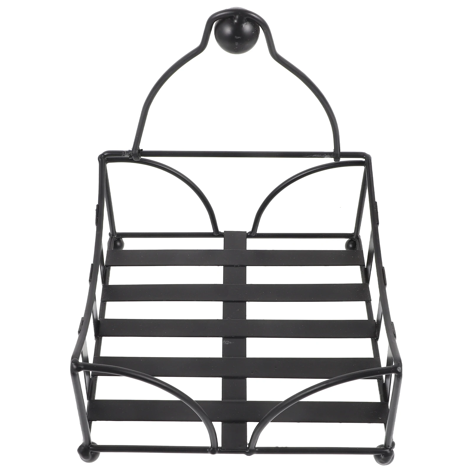 

Iron Paper Towel Holder Napkin Holders Kitchen Accessories Tissue Dispenser Restaurant Cafe Hotel Large Size Reusable Storage