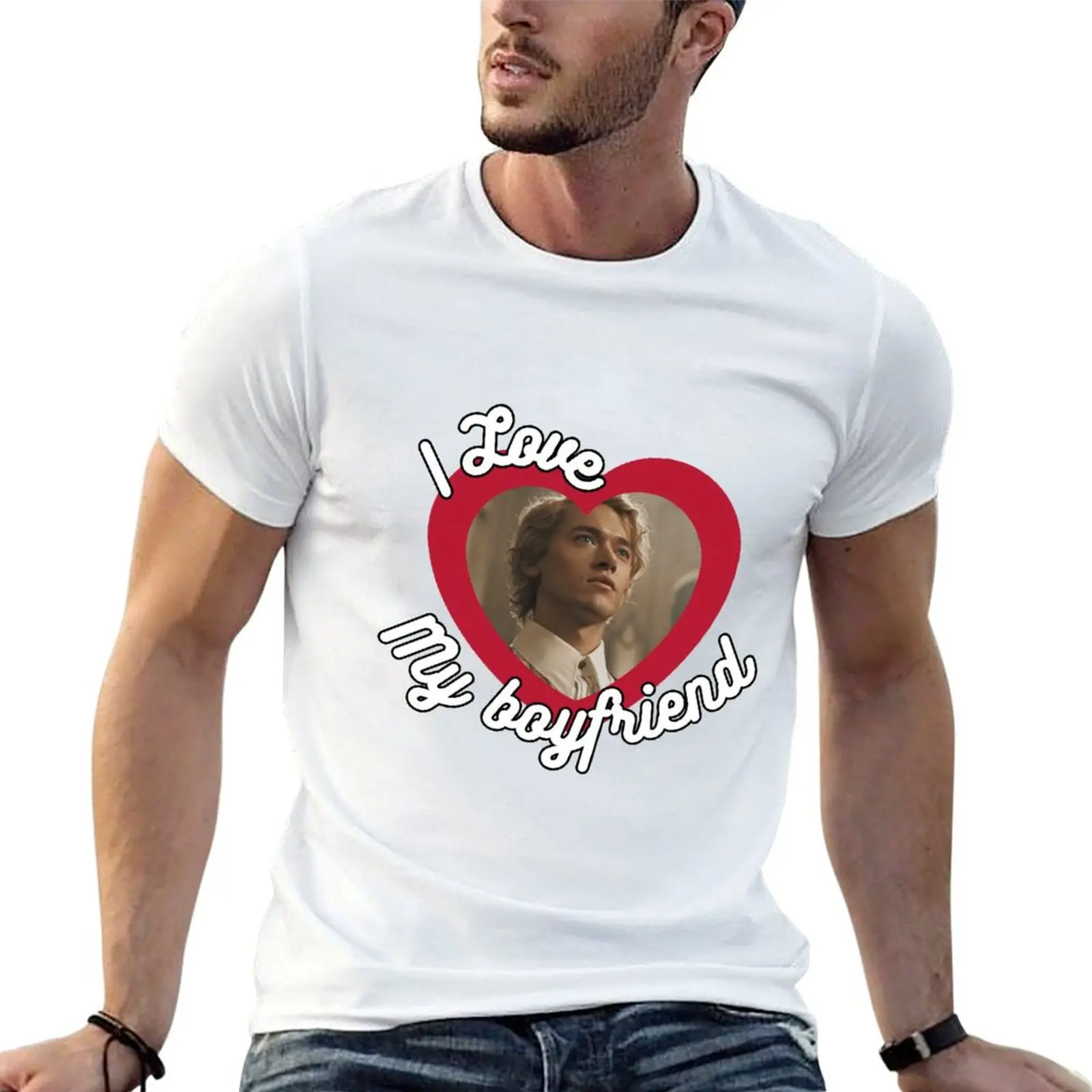 I love my boyfriend Tom Blyth Coriolanus Snow T-Shirt Lightweight Casual Summer T-Shirt