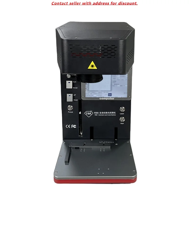 

TBK958Z Front Back Glass UV Laser Removing Machine For IPhone Back Glass Remover Frame Separating Machine