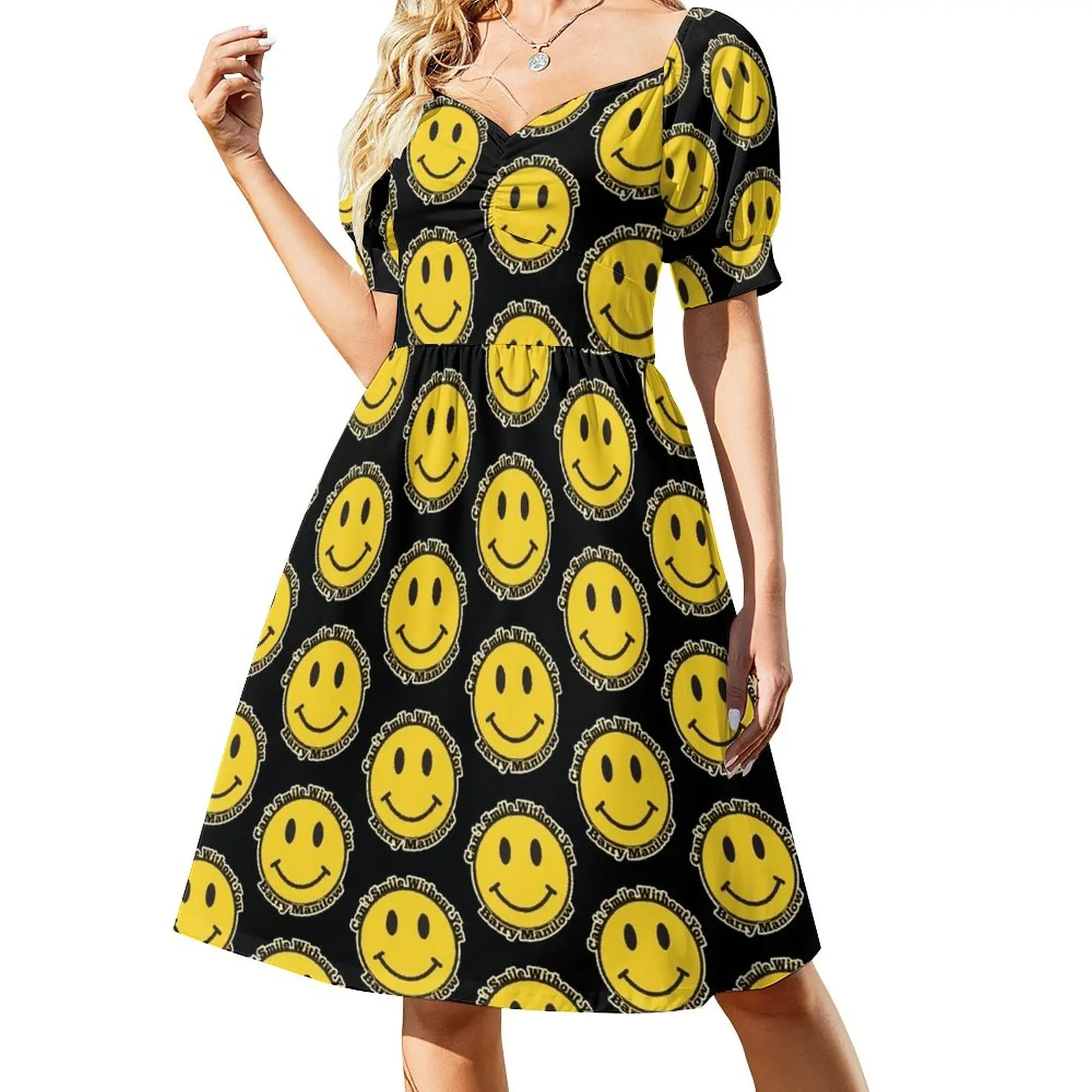 

Can_t Smile Without You Manilow Sleeveless Dress luxury dresses dresses for woman 2023