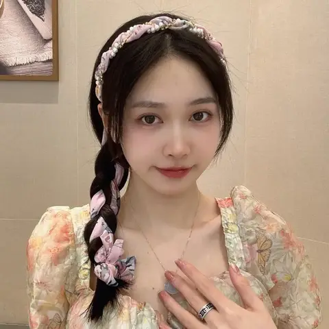 8 best sales hårflätad pannband - №7