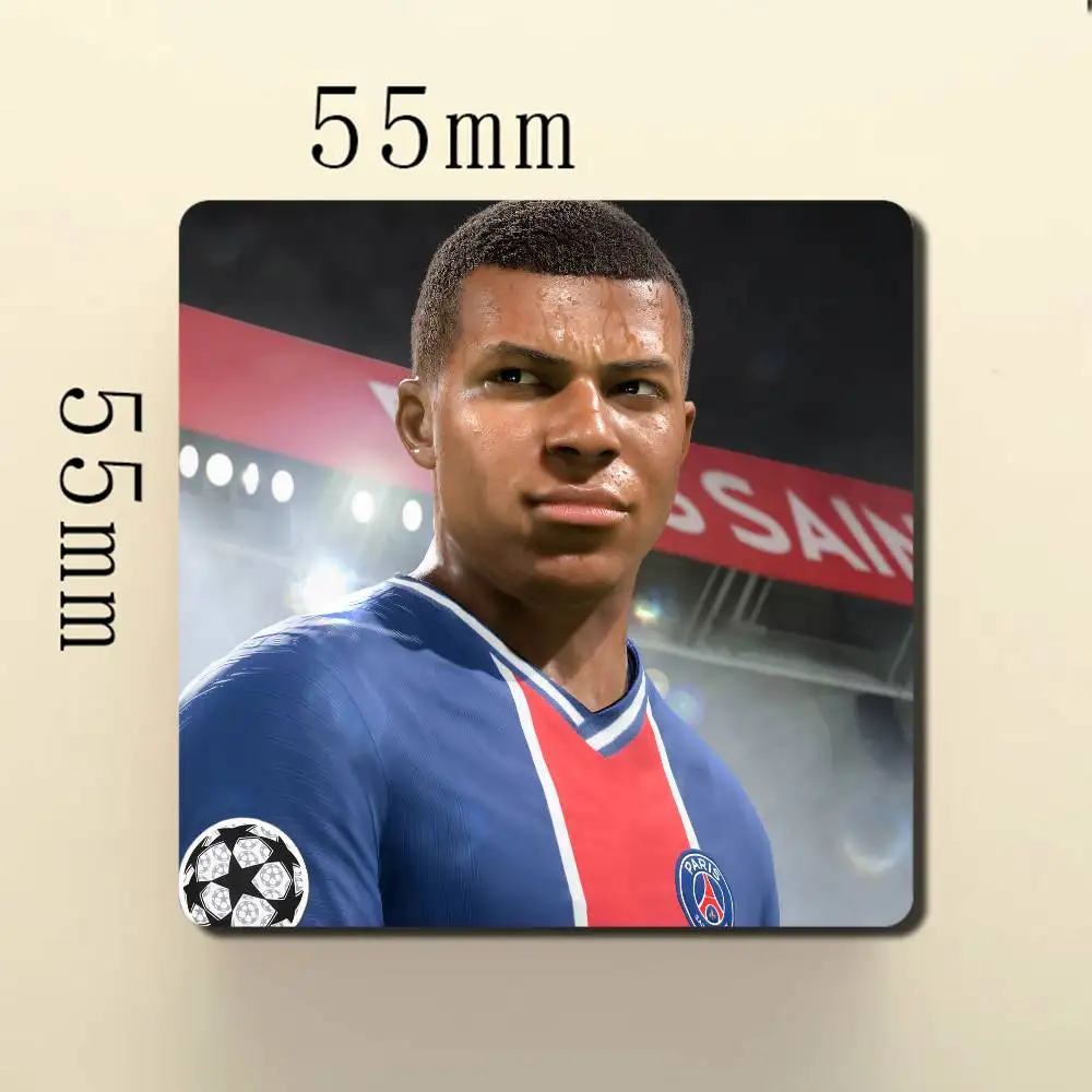 K-Kylian M-Mbappe شخصية مغناطيس الثلاجة المغناطيسي الثلاجة هدايا تذكارية للمطبخ مكتب خزانة السفر المنزل ديكو