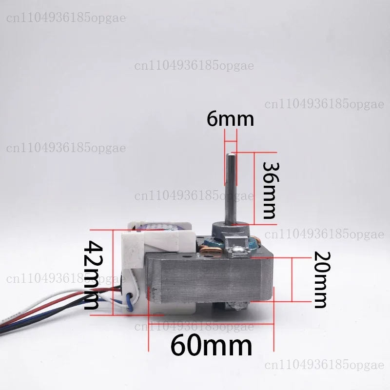 YJ60-20 universal cover pole asynchronous motor miniature circulating fan motor 220V motor