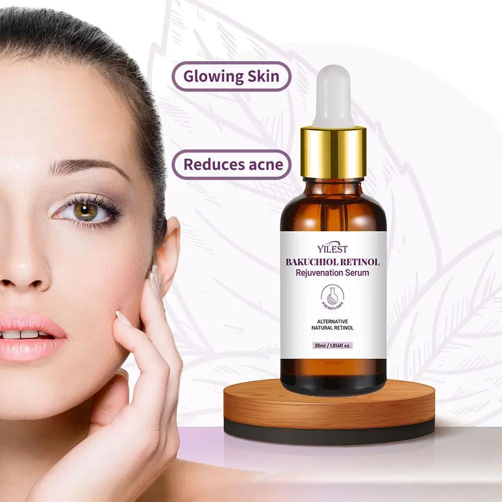 Retinol Serum Venature Bakuchiol Retinol Essence Anti-wrinkle Glowing Skin Reduces Acne Face Serum For Face 30ml