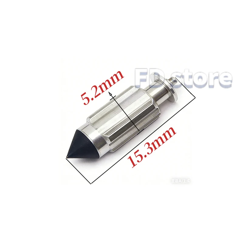 Motorcycle Carburetor Floating Needle for Honda VT125 XL125 XL200 XL250 XL500 XL1000 Series - Fuel Inlet Needle Valve Repair Par