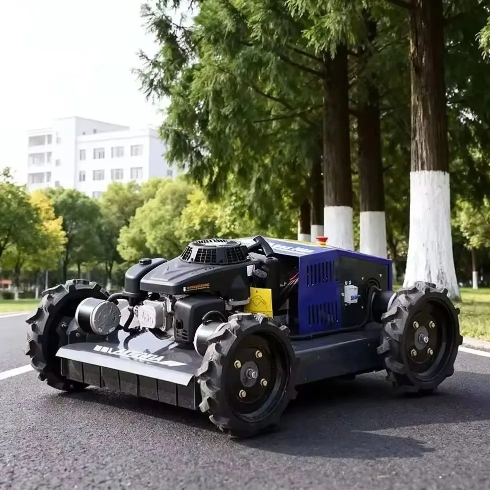 

Робот-газонокосилка на радиоуправлении, высокомощная, полноприводная, для работы на больших участках, с функцией прополки, цвет на выбор