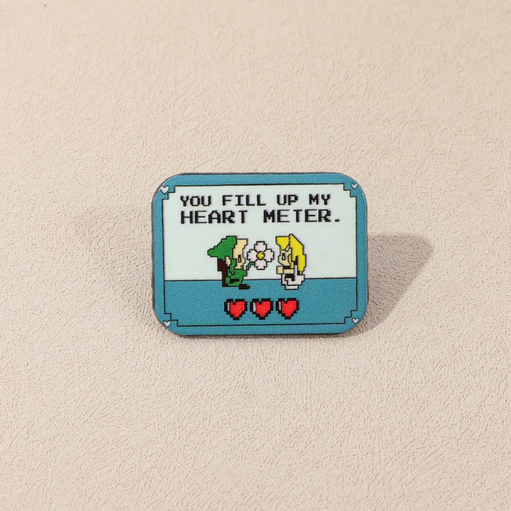Japanese Cartoon Anime Game Character Metal Badge Zelda Alloy Drip Oil Brooch Accessory Pin Decoration Fashion Toy Anime Cartoon