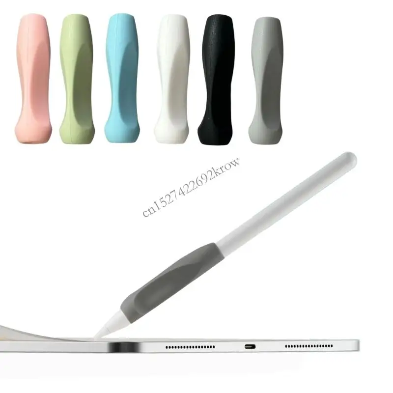 R9CB人間工学に基づいたペングリップホルダーアップルペンシルとプロの快適な描画と書き込みのためのスリーブ