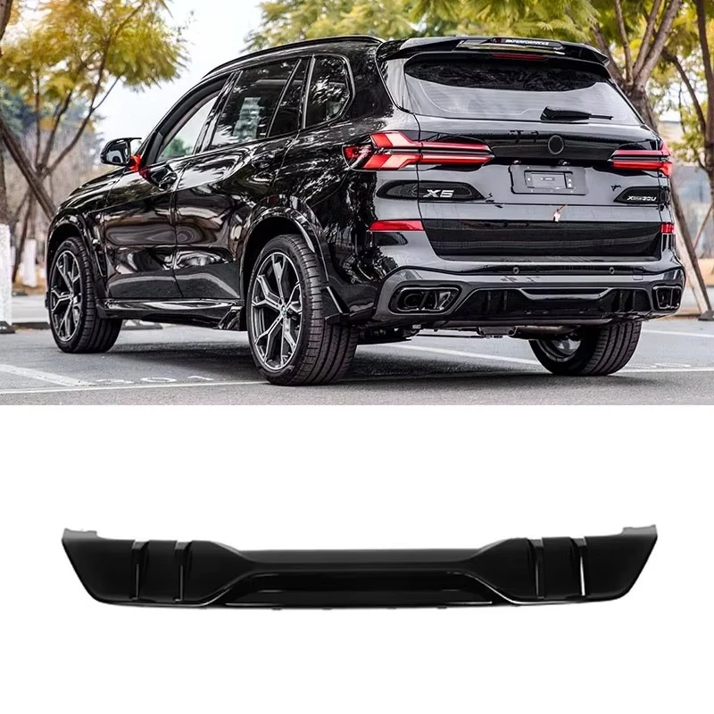 

For Dry Carbon Fiber X5 G05 Rear Diffuser MP Style Gloss Carbon Rear Bumper Lip for BMW X5 G05 2019-2024