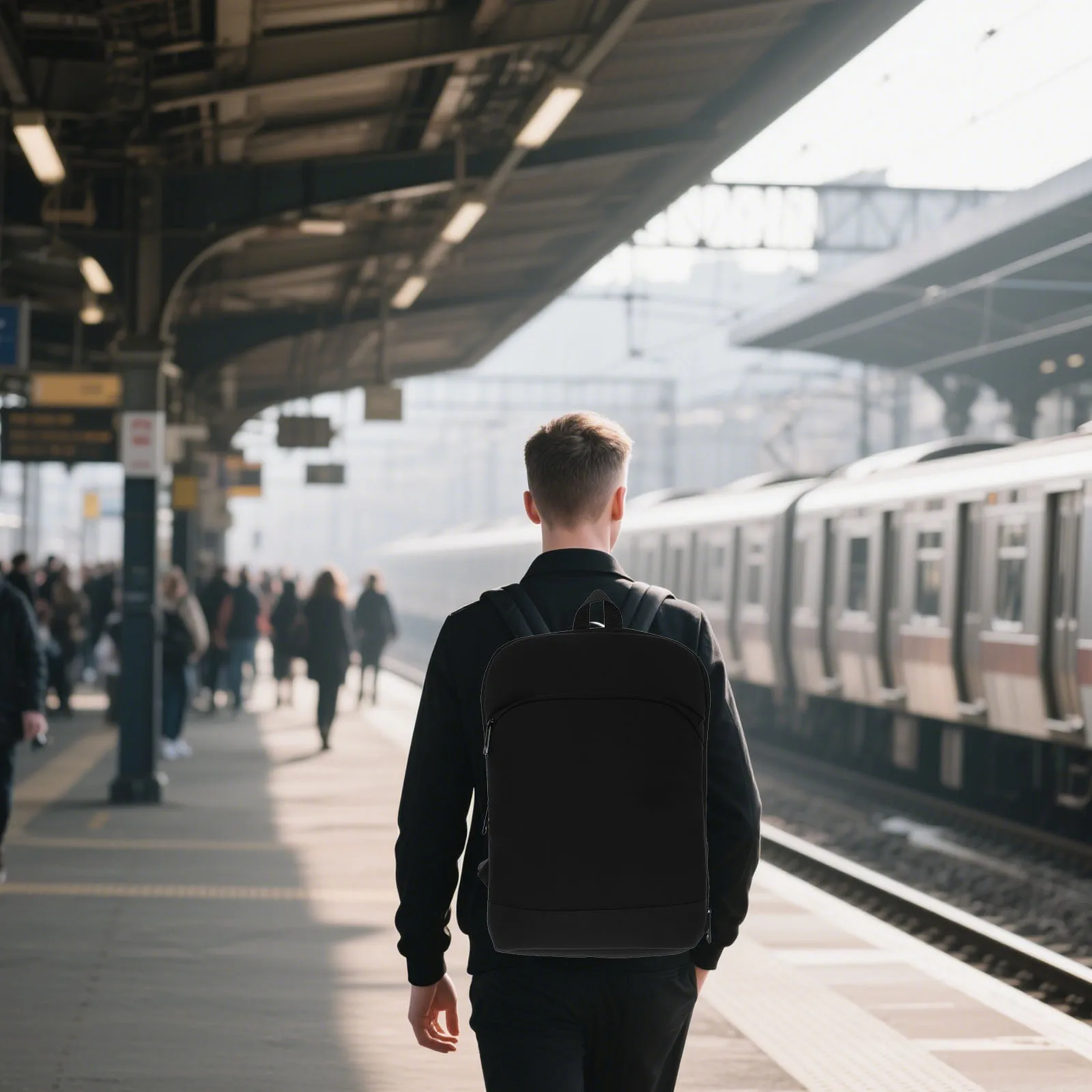 

Business Travel Backpack Large Capacity Waterproof Laptop Bag Casual Work Bag for Men Women Daily Commute School Office