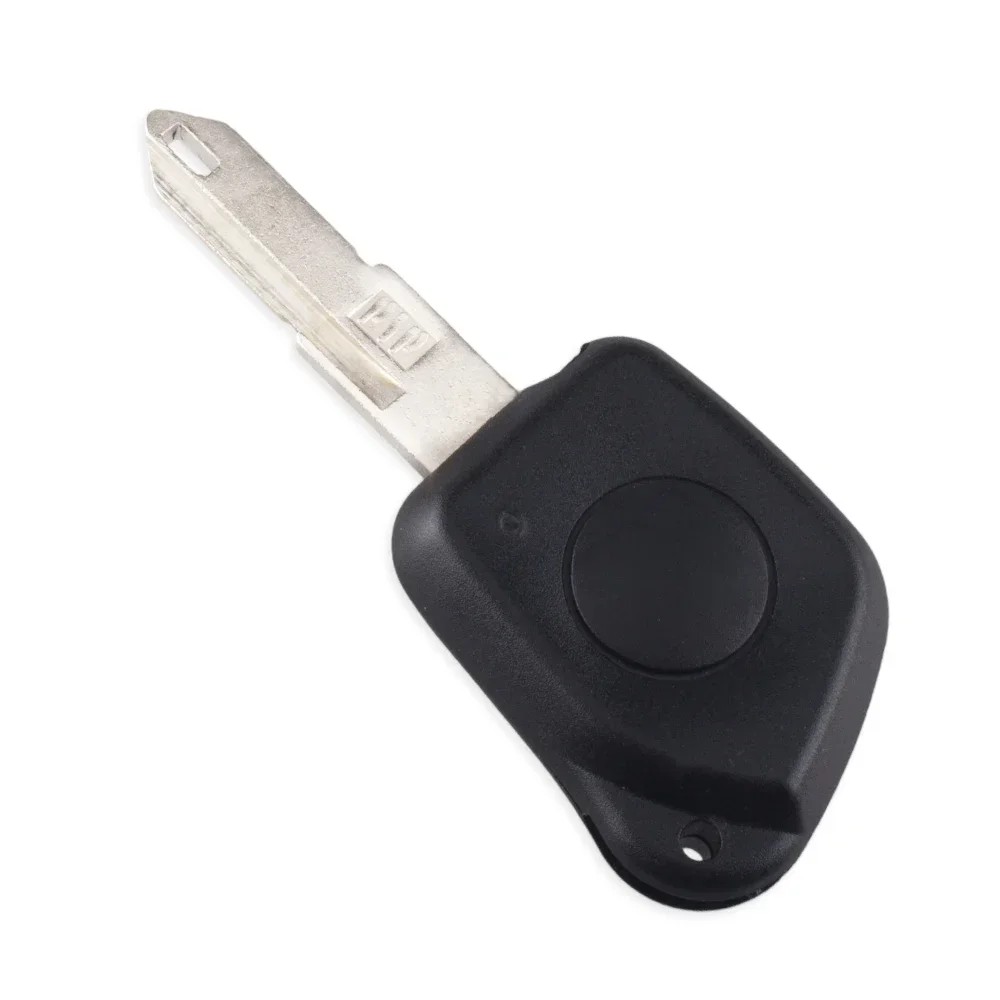KEYYOU 1 Button Car Remote Key Shell Case For Peugeot 106 205 206 306 405 406 With Uncut Blade Replacement