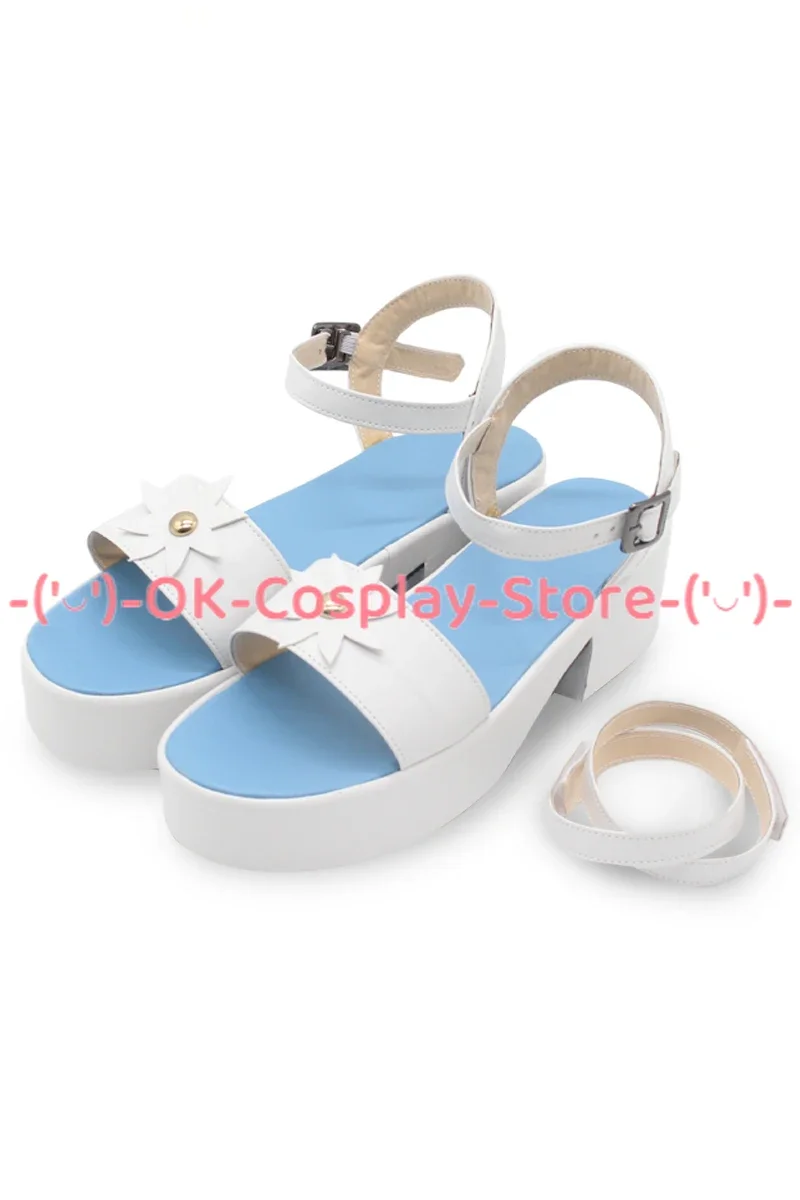 Blue Archive WARAKU Chise Cosplay Shoes, Bottes de carnaval d'Halloween, Chaussures en PU, Accessoires de cosplay, Sur mesure