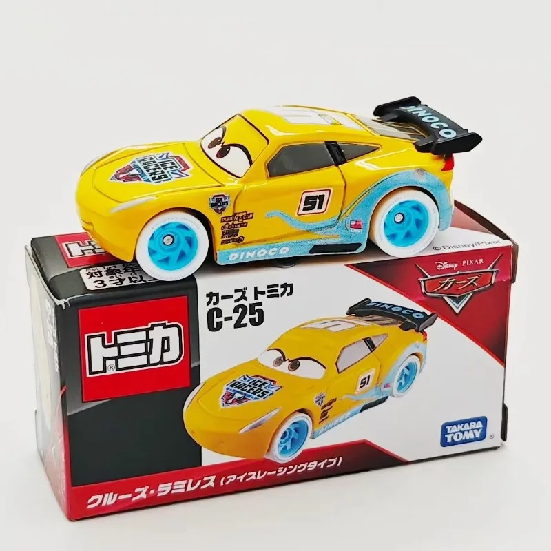 

TAKARA TOMY Disney Cars McQueen C-25 Alloy Car Model Toy Gift for Boys Collection
