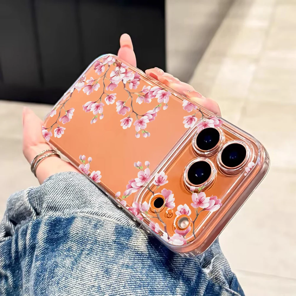 Watercolor Cherry Blossoms Cle - Phone Cases Xiaomi 14 review and price