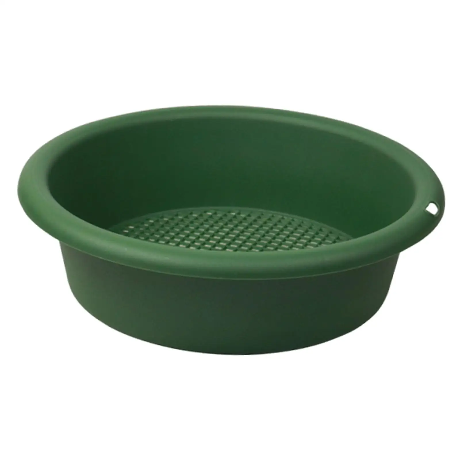 Garden Soil Sieve Premium Sifting Pan Round Sieve Soil Strainer Sifter Gardening Tool for Stone Particle Rocks Filtering Topsoil