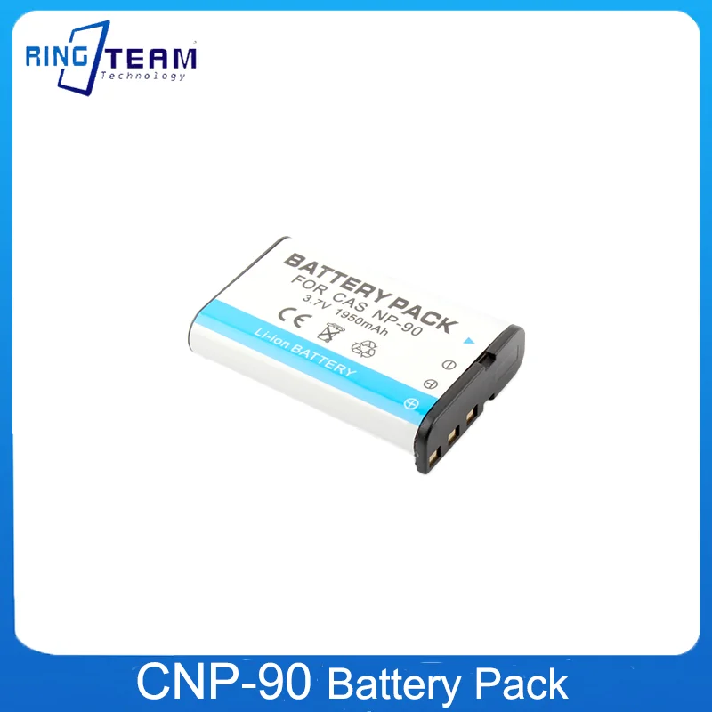 NP-90 NP 90 NP90 CNP-90 Li-ion Battery for Casio Exilim EX-H10 EX-H15 EX-H20G EX-H20GBK EX-H20GSR EX-FH100 EX-FH100BK Camera