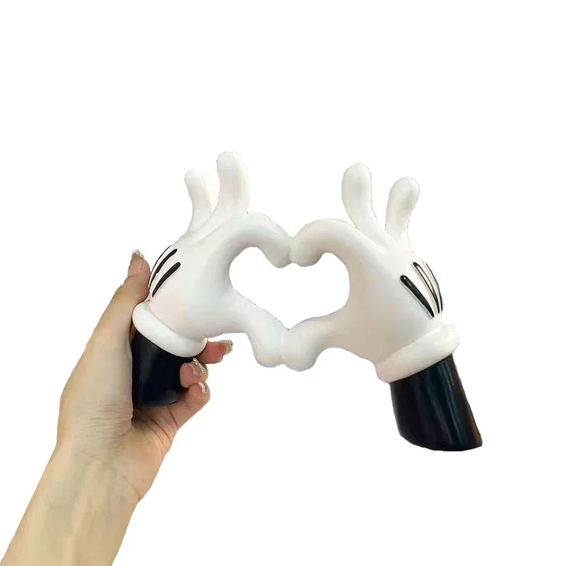 Aqumotic Heart Hands sculpture Meech Decoration Modern Statue Mitch Ring Jewelry Storage Bracelet Shelf Wrist Watch Necklace