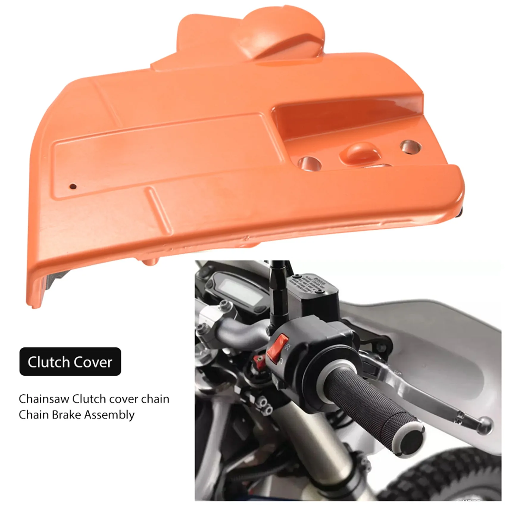 A44Z-Chain Brake Clutch Side Protective Cover For 340 345 346 350 353 357 359 Chain Saw