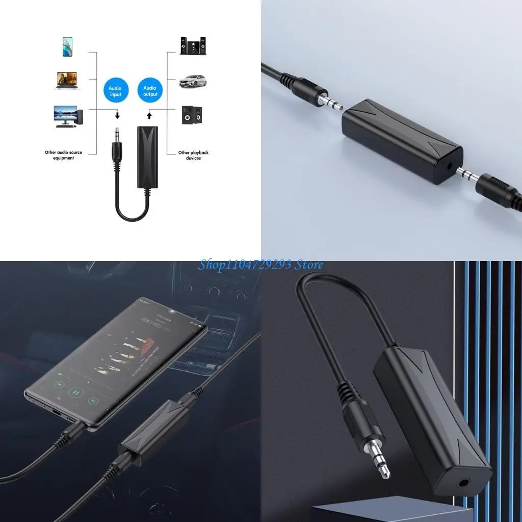 

Y2GD 3.5mm Noise Filter Eliminate Buzzing Sound in Car Speaker/HomeTheater