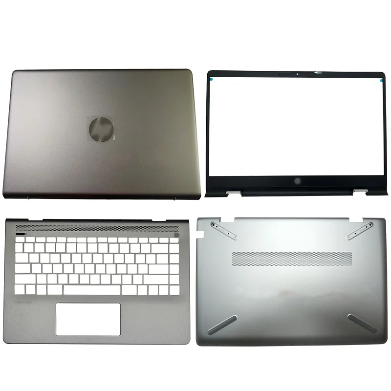 

NEW Laptop LCD Back Cover/Front Bezel/Hinges/Palmrest/Bottom Case For HP Pavilion 14-BF 14-BF116TX 932296-001 930593-001