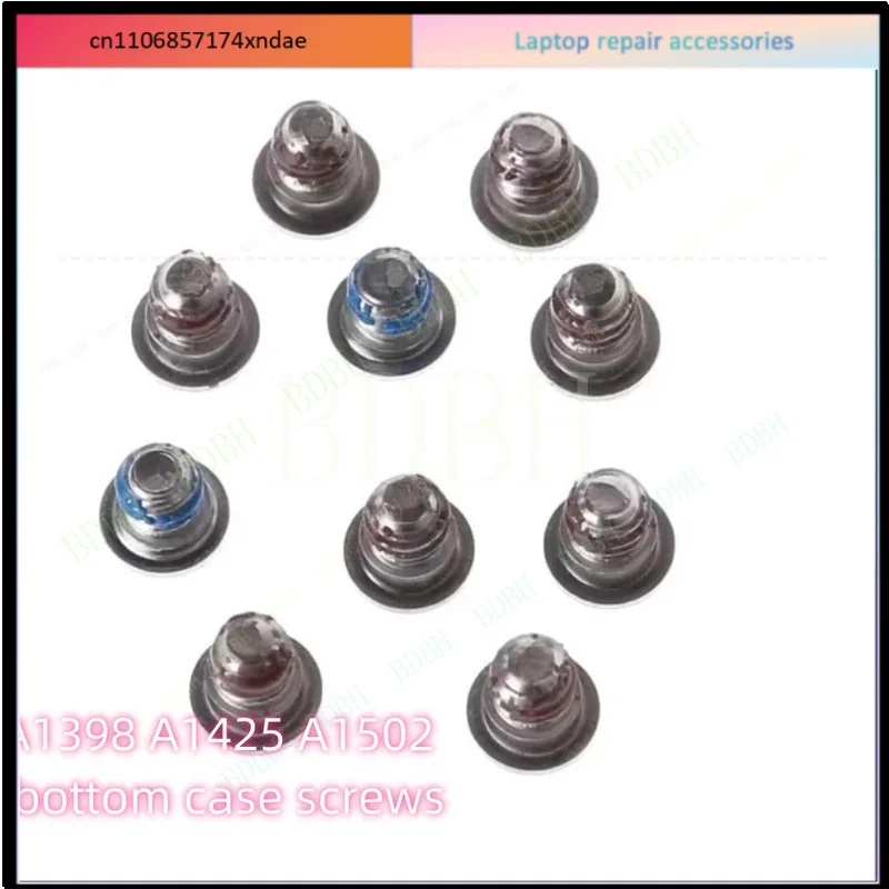 10 Pcs Bottom Case Screws for Macbook Pro Retina A1425 A1502 A1398 Screw Set 2012-2015 Years
