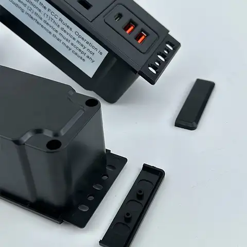 15A eluttag för förlängning av eluttag, brasilianskt BR, inbyggda skrivbordsuttag med USB typ-c, infällda möbeluttag 110 250V 10 best sales skrivbordsuttag - №2