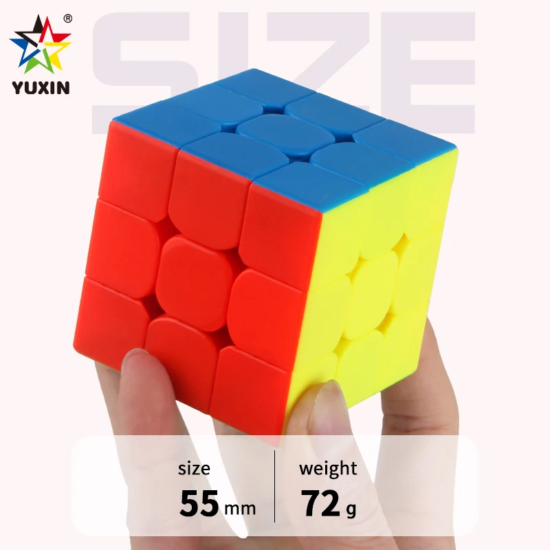 YuXin Black Kylin Cube V2 3X3 Professional Speed Puzzle Children's Toy Gift Speedcube Original Magic Cube With Special Base