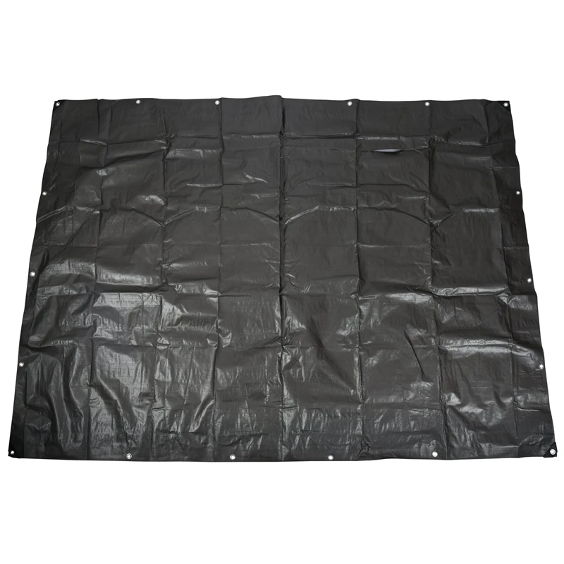 Waterproof Tarpaulin Heavy Duty Poly Tarp Ground Sheet Outdoor Camping Tent Cover With Eyelets