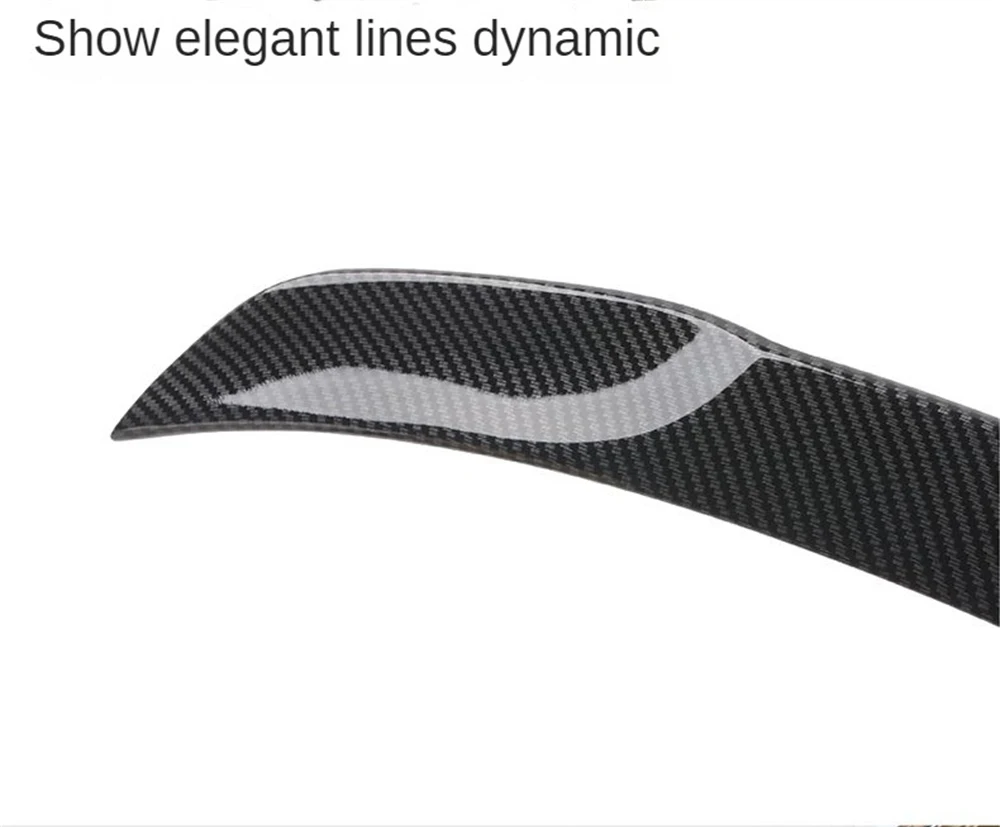 ABS Modell 3 Highland 2024 2025 2026 Original Spoiler Für Tesla Modell 3 Hinten Stamm Flügel Modifikation Auto Außen Teile auto-stil – Detail 6