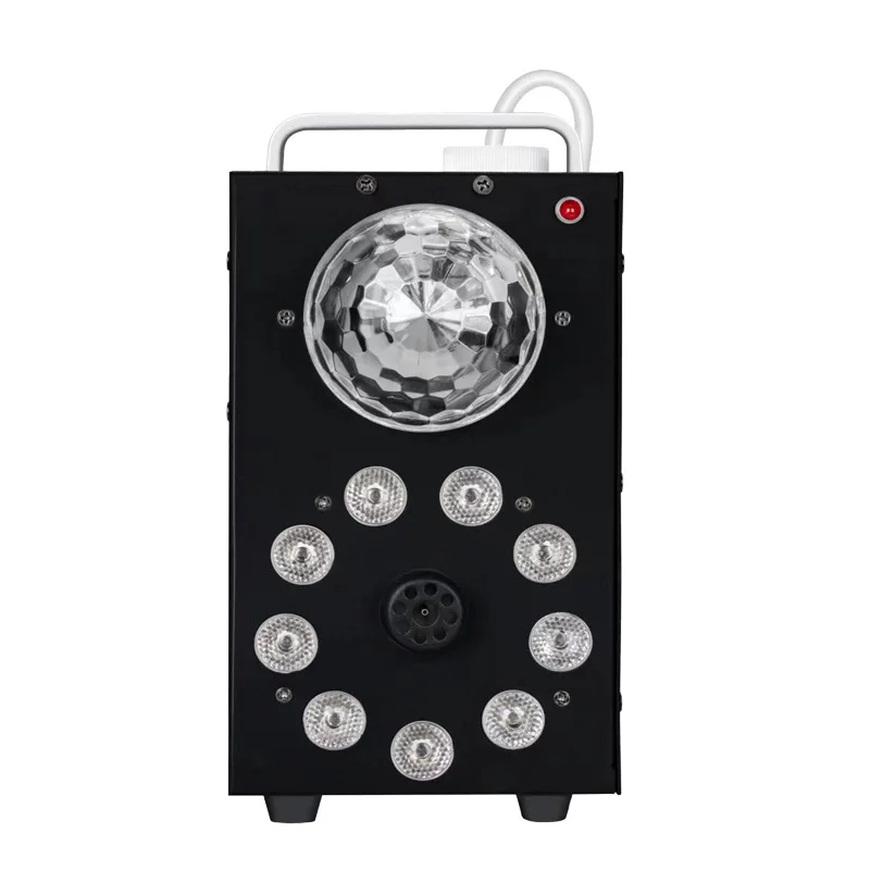 Mingjie 700 واط آلة لصنع الدخان ديسكو الكرة التحكم عن بعد مبيد 3in1 LED RGB المرحلة الإضاءة المهنية آلة الضباب DJ ديسكو الطرف