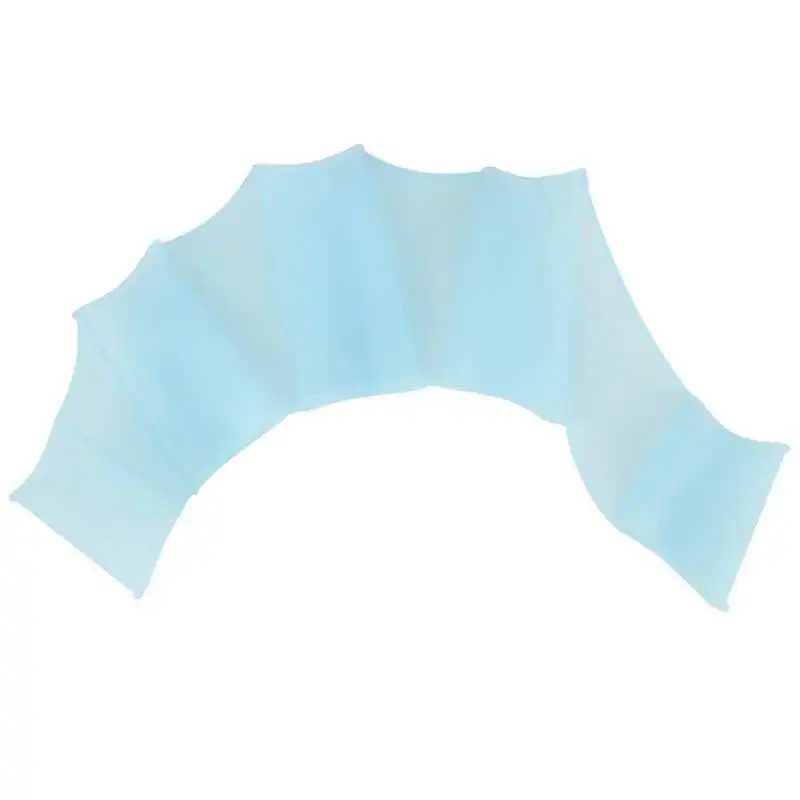 Unisex Silicone Swimming Hand Fins Flippers Finger Webbed Gloves Swimming Diving Fins Swim Flippers Hand Paddle