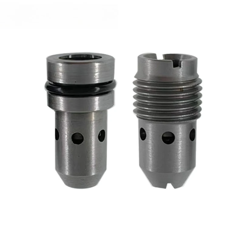 Hydraulic one-way pressure compensated throttle valve, small built-in fixed throttle hole stable speed