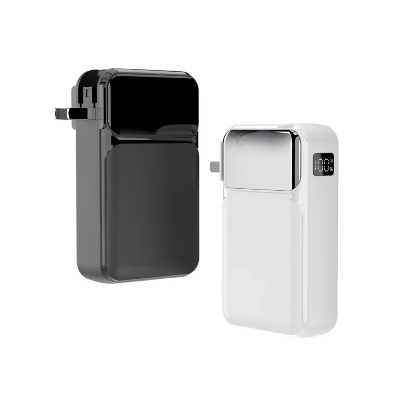 Built-in AC plug 22.5W power bank with large capacity 20000mAh PD20W built-in fast cable power bank