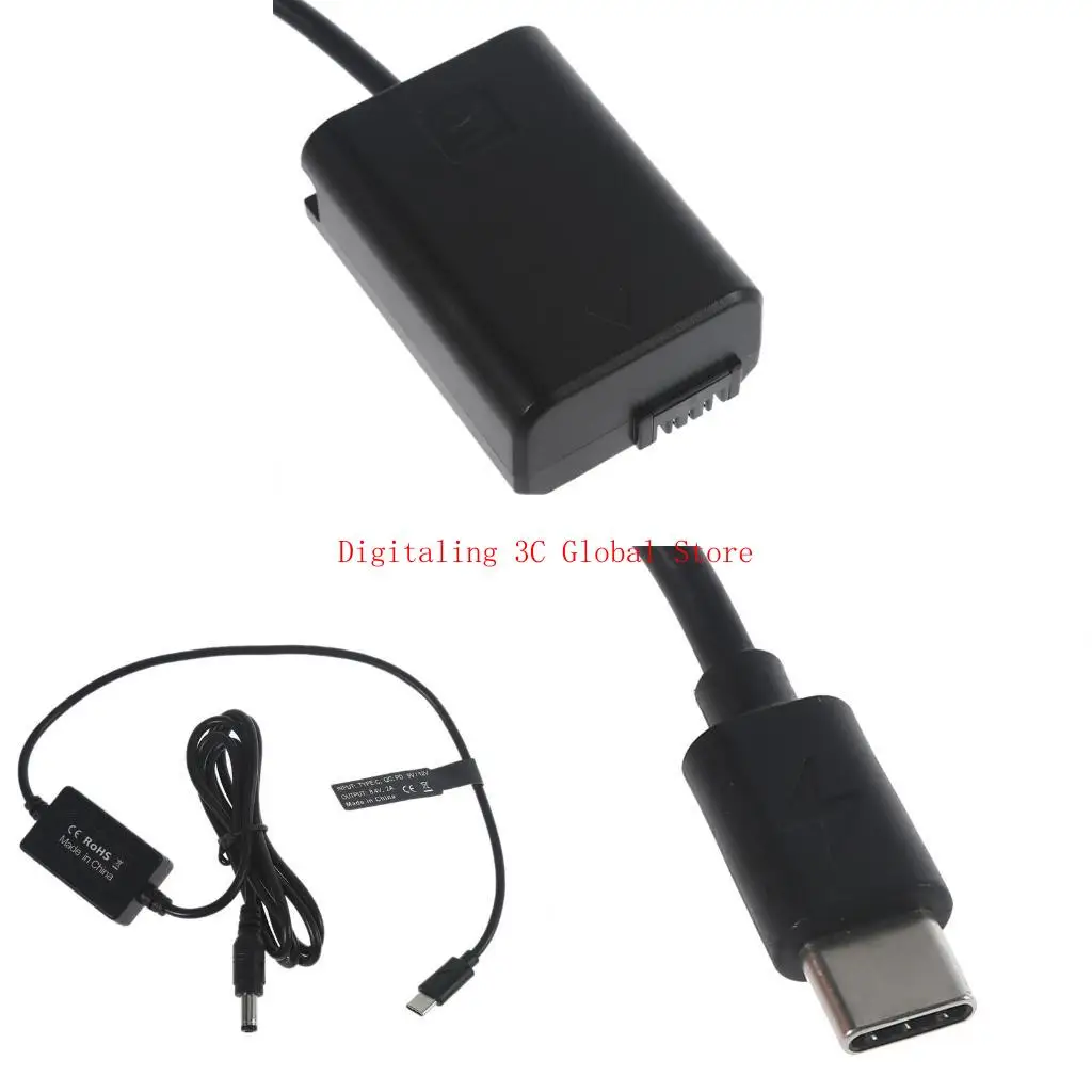 Usb C To NP-FW50 Du… - image