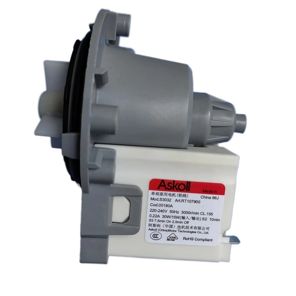 محرك مضخة لغسالة الأسطوانة من السامسونغ ، تصريف S3032 ، علامة تجارية جديدة ، ، ، 50 هرتز