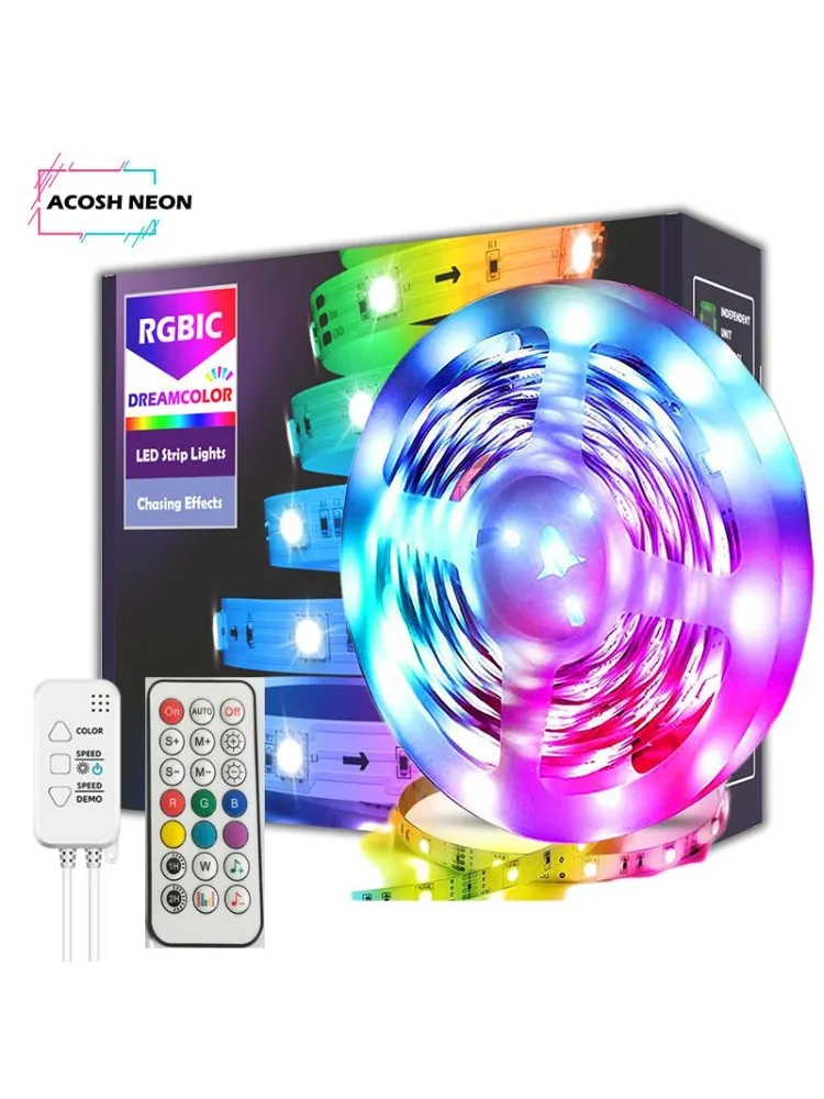 

Светодиодная лента для освещения, RGB, 18leds/M Ws2811