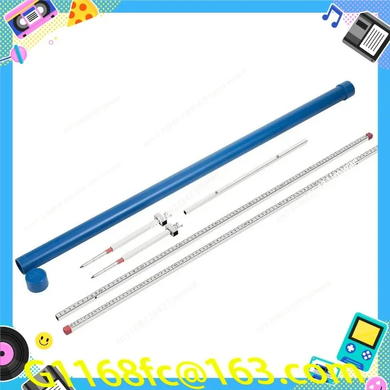 Automotive Sheet Metal Beam Calibrator Accessories, Body Inspection Gauge, Stainless Steel Two-dimensional Measuring Ruler