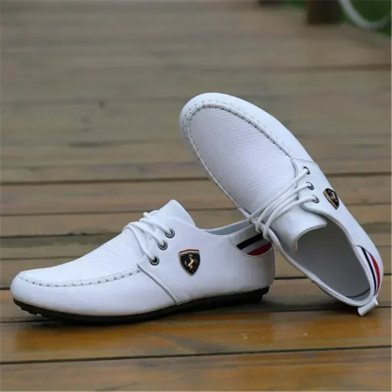 Sapatos de couro para homens mocassins casuais mocassins sapatos de alta qualidade masculino leve calçado de condução 2024 zapatillas hombre masculino