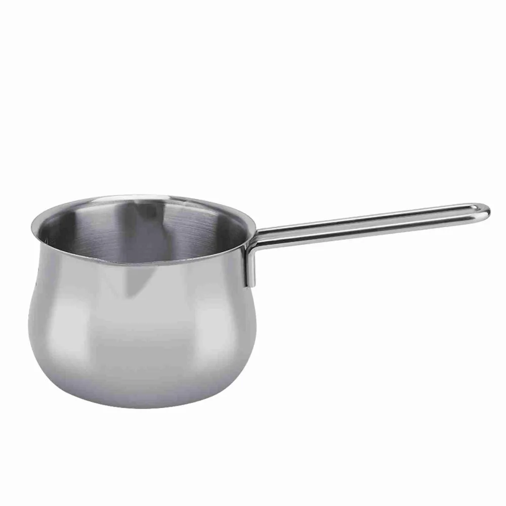 Convenient 304 Stainless Steel Butter Melting Pot 28 OZ / 800 ml Cheese Baking Pot Butter Warmer Pan Stove Top Use