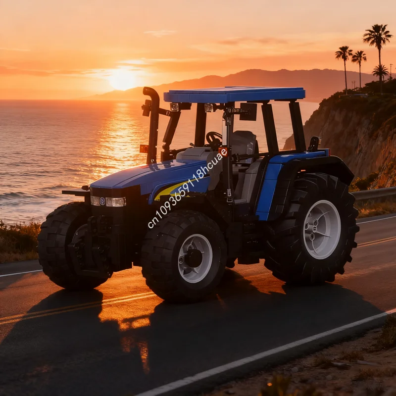 

1150 шт. MOC New Holland TM Техническая модель Строительные блоки Строительные сборные игрушки DIY Творческая идея Рождественские подарки Кирпич
