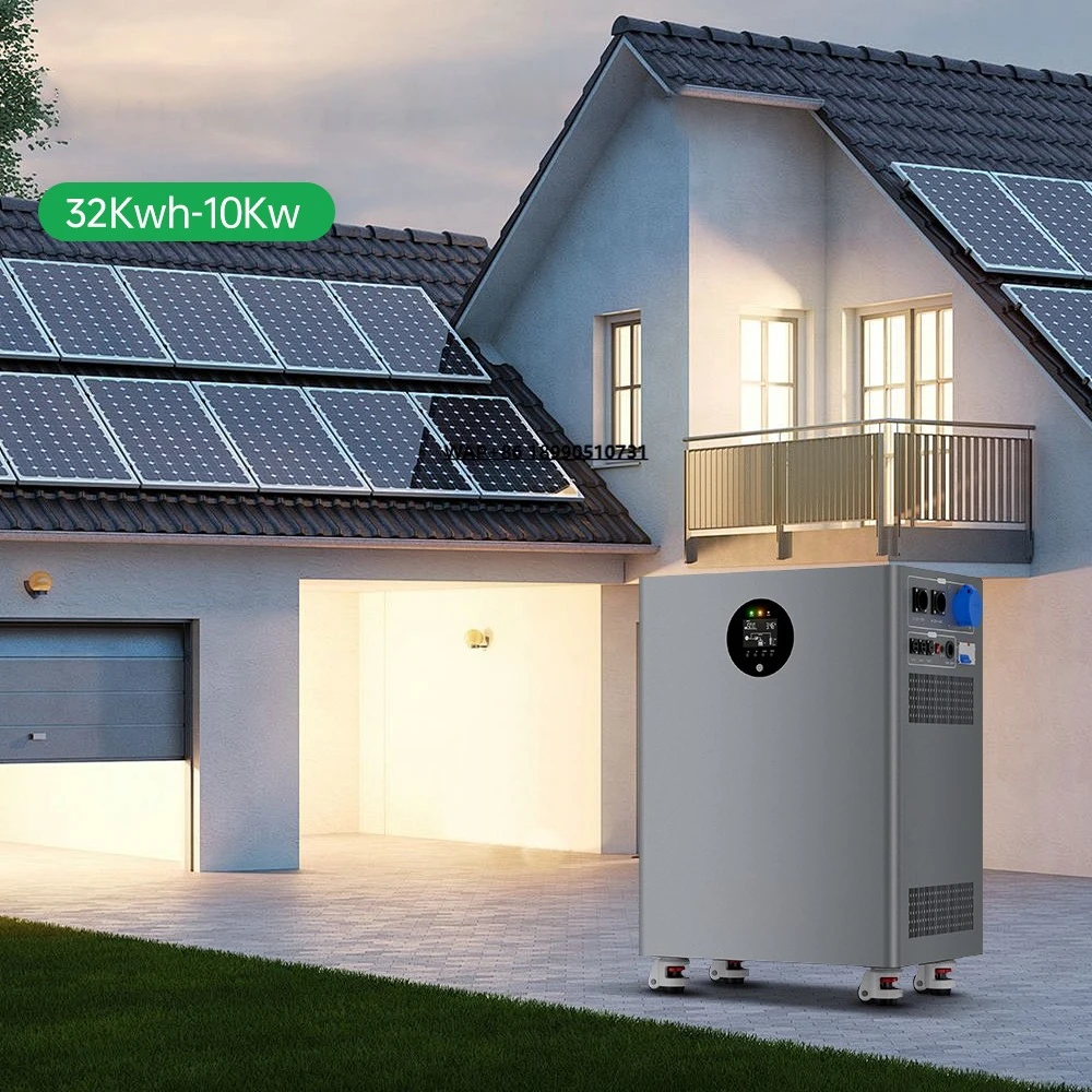 All in One Stacked Lifepo4 Battery Solar Energy Storage Power System Home 51.2v 16/32kwh Hybrid Solar  Power Generator