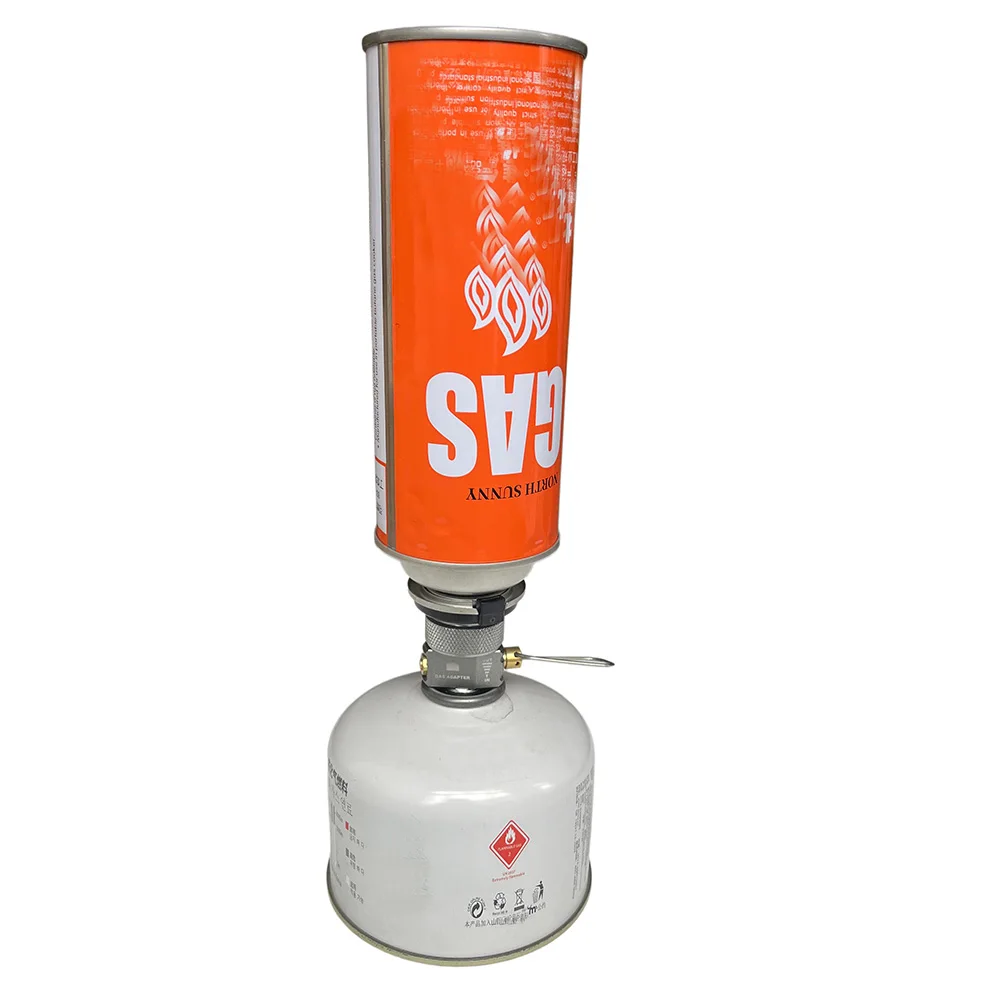 Campingkocher Propan-Nachfülladapter Gasbrenner Gasfüllung Butan-Zylinder Tank LPG-Sparer Campingausrüstung – Detail 3