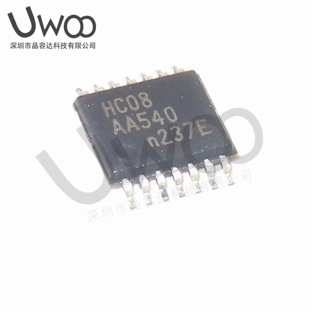 10PCS/LOT   100%Original stock  New  74HC08PW   TSSOP-14