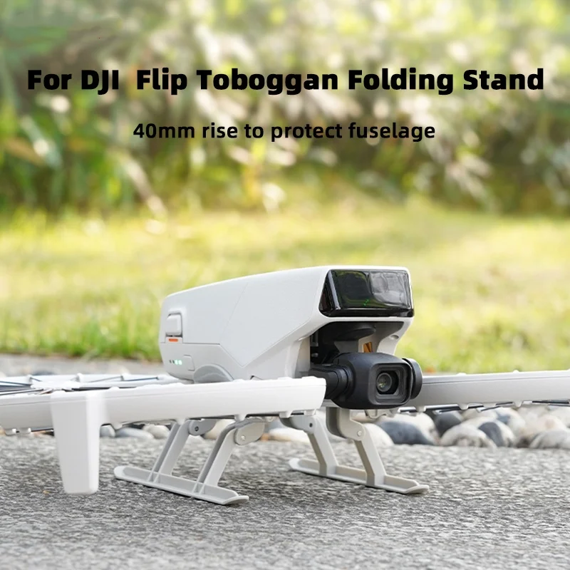 

for DJI Flip 40mm Height Increasing Tripod Landing Gear Support Fixing Clip Drone Camera Accessories