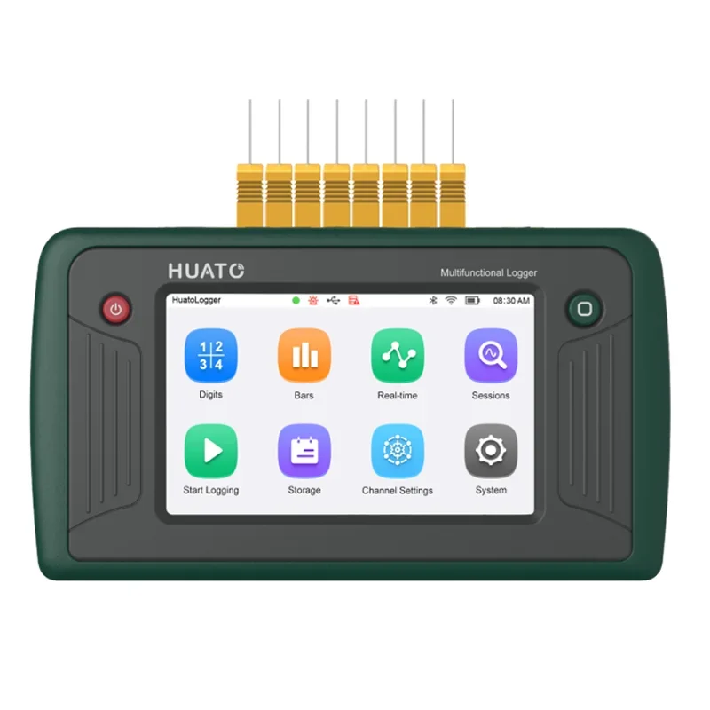 Mehrkanal-Datenlogger Thermo element rtd ntc Universal logger