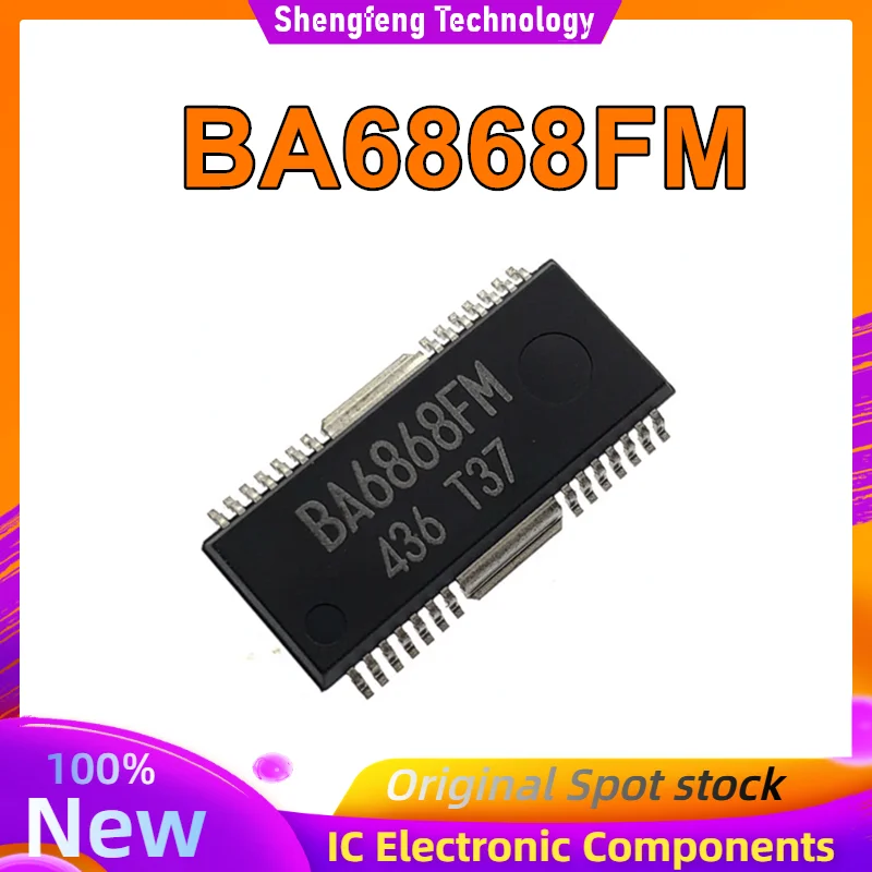 5 peças ba68fm sop-28 ba68f sop28 6868f ic chipset novo original em estoque