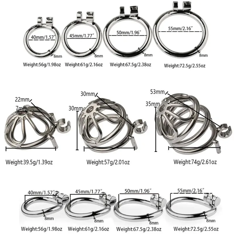 貞操帯亜鉛合金製コックケージカーブリング貞操ベルト男性用エロティックボンデージBDSMセックストイ不正行為防止エロティック尿道ロック
